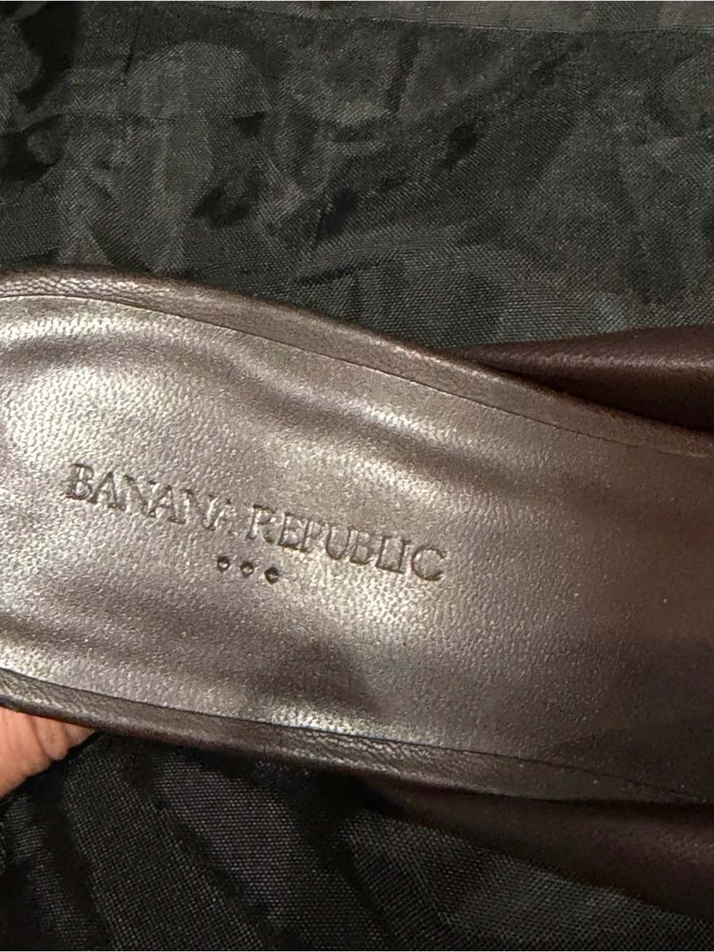 Banana Republic sleek brown